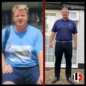 Another fitness and weight loss Client in Cheltenham by Chris Lineham